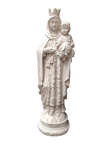 Nossa Senhora da Carmo Gesso 63 cm