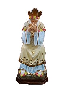 Nossa Senhora de Salette Sentada Resina 115 cm