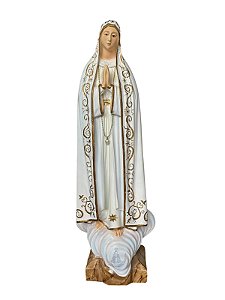 Nossa Senhora de Fátima Resina 75 cm