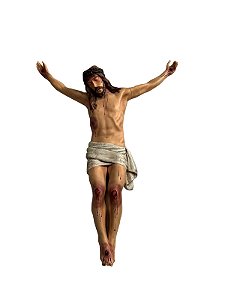 Corpo de Cristo em Resina 140 cm