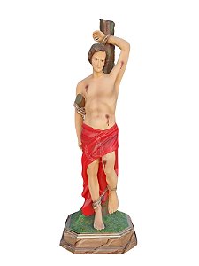 São Sebastião resina 100 cm