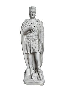 Santo Expedido Gesso 65 cm