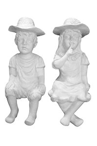 Casal Jardineiro Sem Banco 37 cm