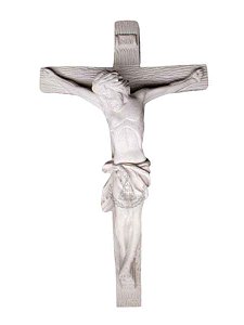 Crucifixo de Gesso 50 cm