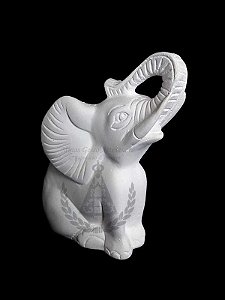 Elefante Liso Sentado 15 cm