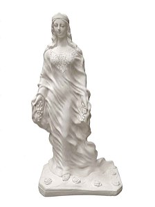 Iemanjá Gesso 60 cm