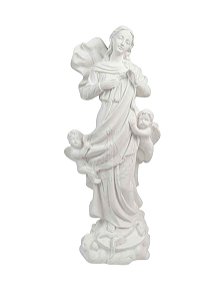Nossa Senhora Desatadora de Nós Gesso 30 cm