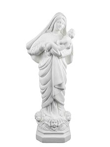 Nossa Senhora do Amparo Gesso Mod.1 20 cm
