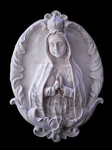 N. Sra. do Rosário Medalhão 37x25 cm