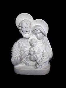 Sagrada Família Busto com Aureola 30 cm