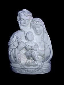 Sagrada Família busto sem Aureola 15 cm
