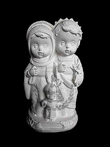 Sagrada Família Com Aureola Baby
