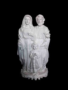 Sagrada Família Manto Bordado 30 cm