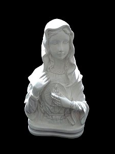 Sagrado Coração de Maria Busto 25 cm