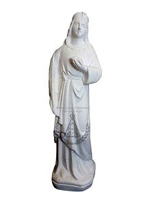 Santa Luzia Gesso 20 cm