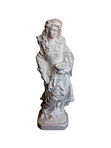 Santa Luzia Gesso 30 cm