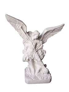 São Miguel Arcanjo Gesso 37 cm