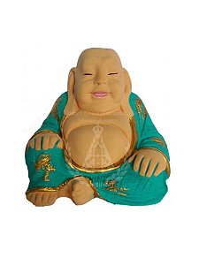 Buda Tradicional Pintado 16 cm