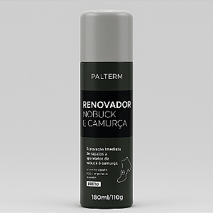 Spray Renovador Preto de Nobuck e Camurça Palterm 180ml