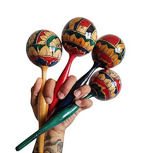 Maracás da Indonésia (Perfeitos para Soundhealing)