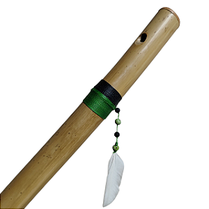 Flauta Abuela Grave (Flauta de Harmônicos) Verde