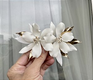 Headpiece Simone  (Dourado)