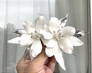 Headpiece Simone (prata)