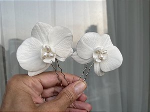 Pin Orquídea  Isa  6,00 cm Unidade
