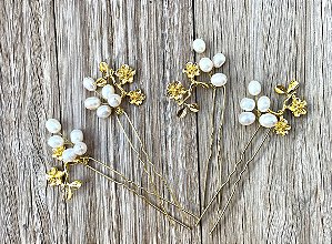 Conjunto Pin / Grampo Eleonor