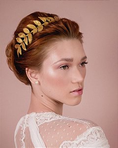 Tocado Golden Leaves