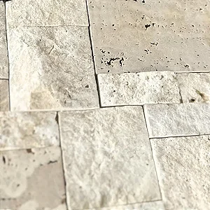 Mosaico de Travertino Importado