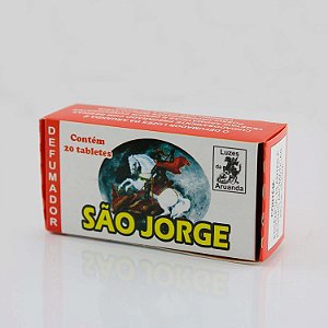 Defumador São Jorge cx com 20 tabletes