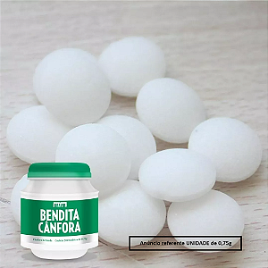 Tablete de Cânfora 0,75g - Unidade