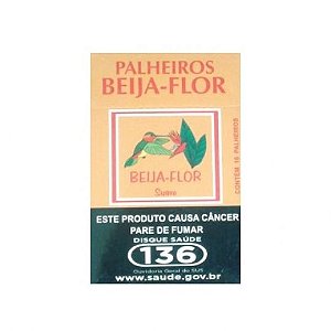 Palheiros Beija-Flor caixa com 16 palheiros