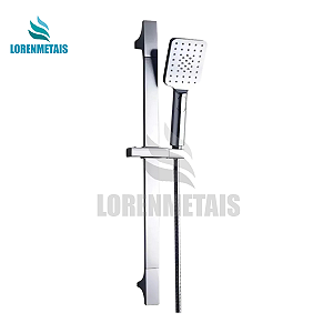 Ducha com Barra Deslizante Cromada 60cm - 13608