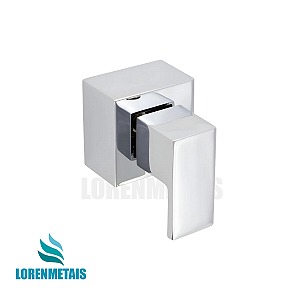 Acabamento para registro cromado com base DECA 1.1/2 - 13606