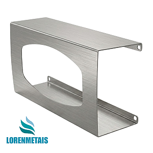 Suporte Porta Luvas Fabricado em Aço inox Escovado - 13690