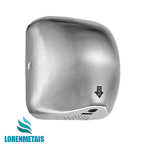 Secador De Mãos Automático Parede Aço Inox Banheiro - 39005