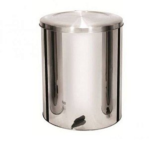 Lixeira Aço Inox de Pedal 20 Litros - 11005