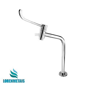 Torneira Clinica Alavanca reforçada Mesa 16 cm 45° - 12004