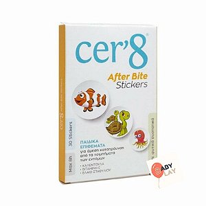 After Bite Stickers - Adesivo infantil para alívio imediato de picadas de insetos (30 unidades)