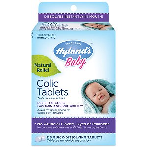 HYLAND'S COLIC BABY -  Homeopático Natural Para Cólica e Gases do Bebê desde o nascimento