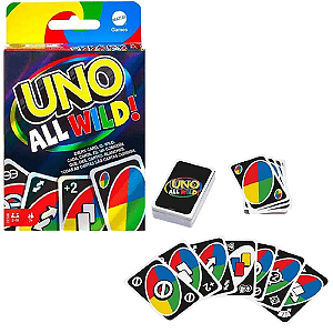 UNO Jogo de cartas All Wild, Multicolorido