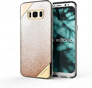 Capa para Samsung Galaxy S8 Plus Anti Impacto, X-Doria, XD72-02, Dourado