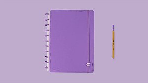 Caderno Inteligente All Purple Grande