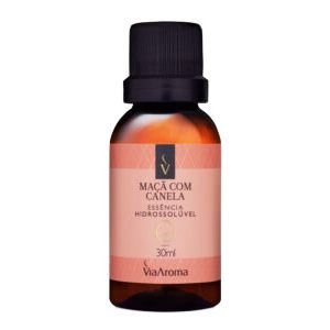 Essência hidrossolúvel Via Aroma maçã com canela 30 ml