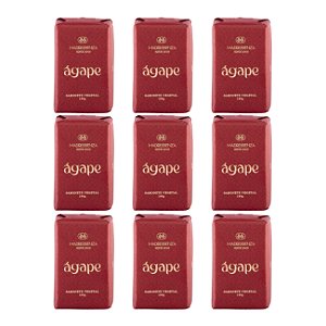 Sabonete em barra vegetal Madressenza ágape 180 g - 9 unidades
