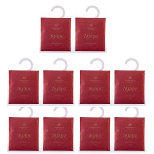 Sachê perfumado Madressenza ágape 80 ml - 10 unidades