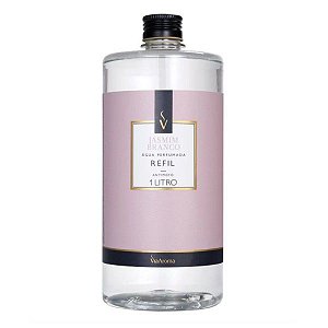 Refil água perfumada Via Aroma jasmim branco 1L