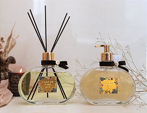Kit Difusor de aromas e sabonete líquido Dani Fernandes flor de figo 300 ml